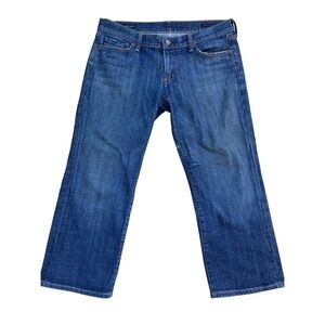 Citizens of‎ Humanity Women's Size 32 Kelly #063 Low Waist Cropped  Denim Jeans